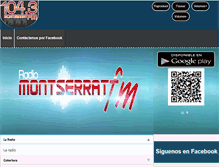 Tablet Screenshot of fmmontserrat.com